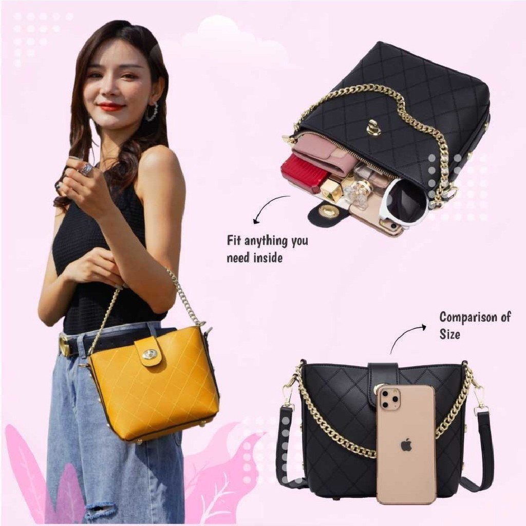 STELLA BAG JIMS HONEY Tas Hangout Selempang Fashion Wanita Cewek Cantik Slingbag JH Ori  4276