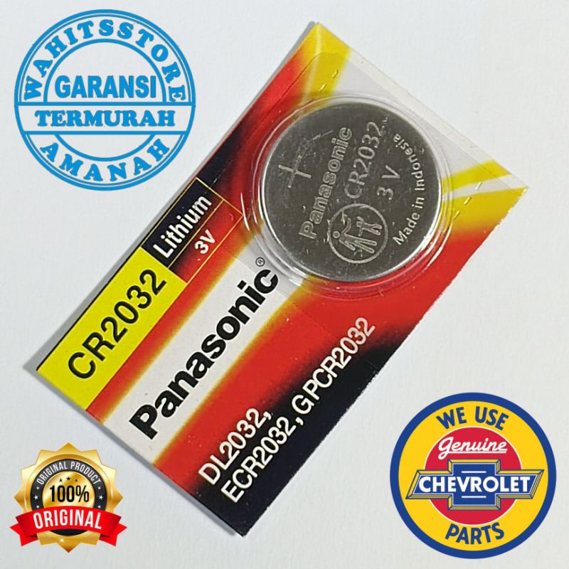 Baterai Remot Keyless Mobil CHEVROLET SPIN LTZ Asli Original