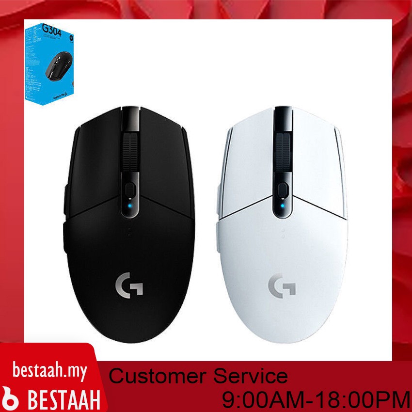 Logitech G305 G304 Mouse Gaming Wireless 6 Tombol Programmable 250h 12000 Dpi Shopee Indonesia