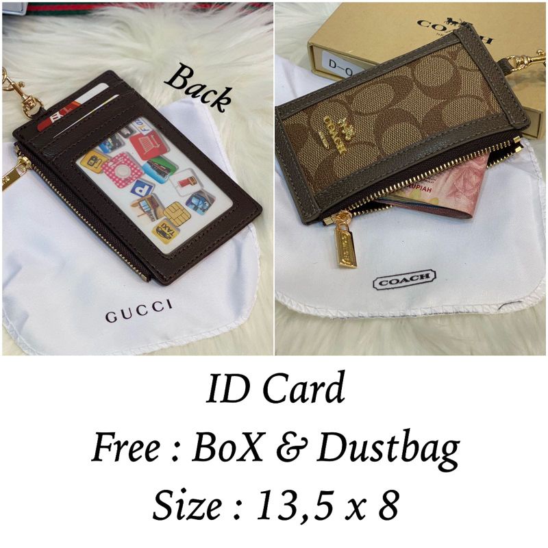 ID Card Free Box Dusbag Import Pria / Wanita