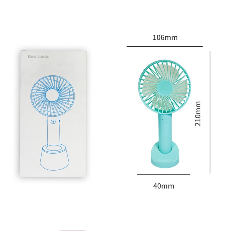 cod☜☞ready Kipas Mini Angin Portable USB Fan 3-Speed Adjustable Handheld for Travel Office Room Household LAGI LAKU