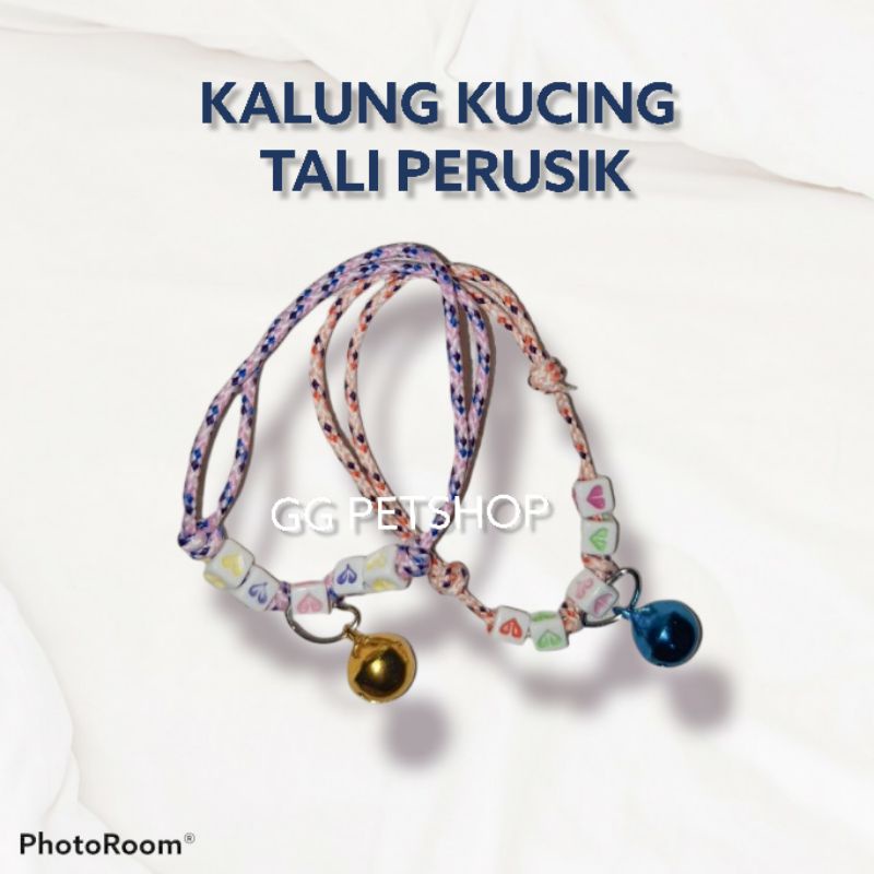 KALUNG KUCING TALI PERUSIK KECIL / KALUNG KUCING