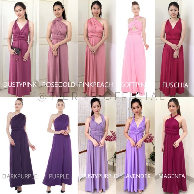 Multiway dress maxi - Bridesmaid dress small - extra big / big size jumbo• maternity dress [FREE KEM