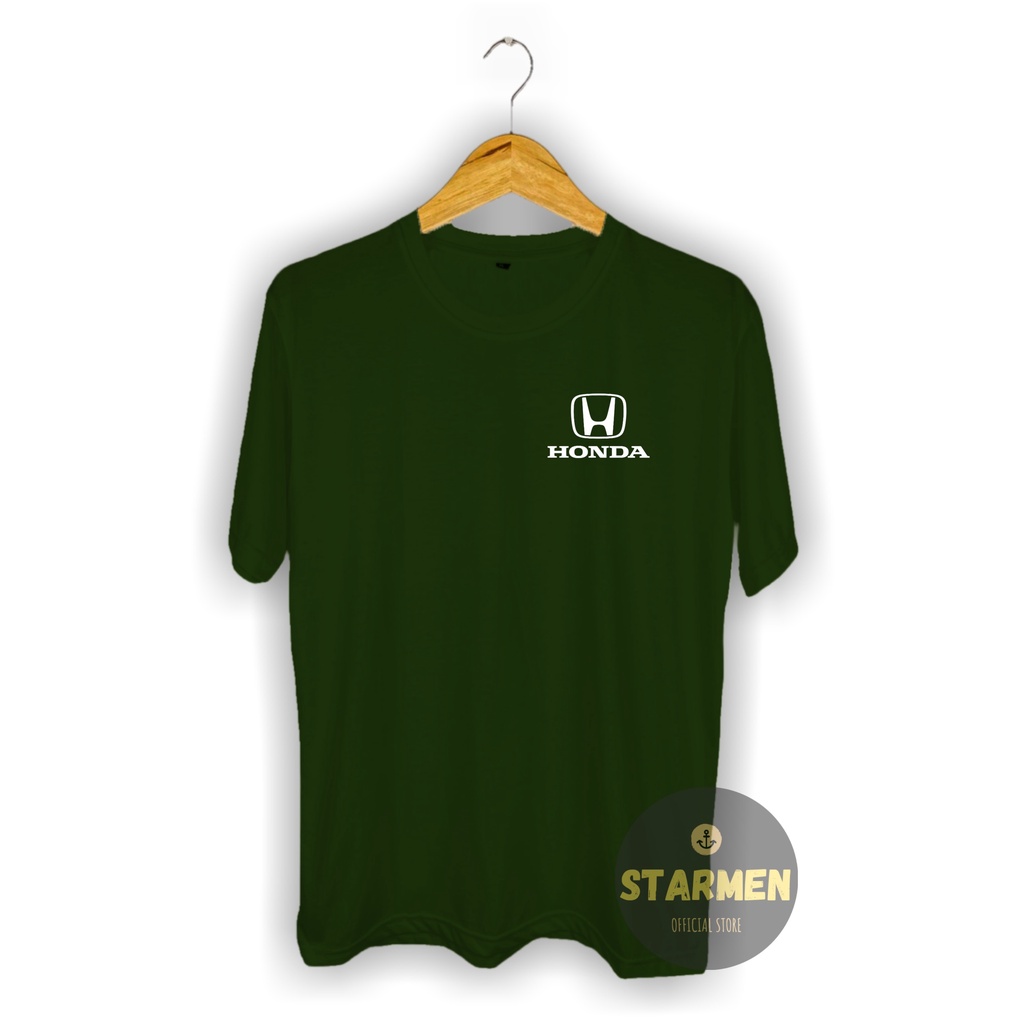 Kaos Distro Pria T-Shirt Motif Kata Kata HONDA MOBIL