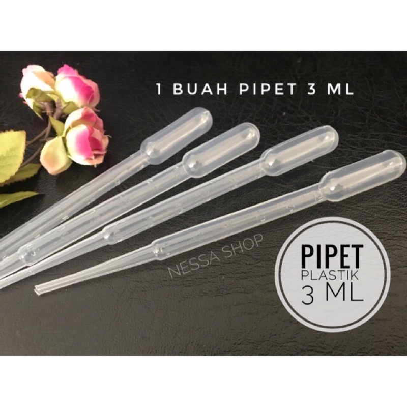 1ml - 3 ml Pipet Plastik/ Pipet Obat/Pipet DIY
