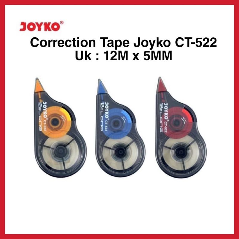 

CORRECTION TAPE TIP EX TIP X KERTAS JOYKO CT 522