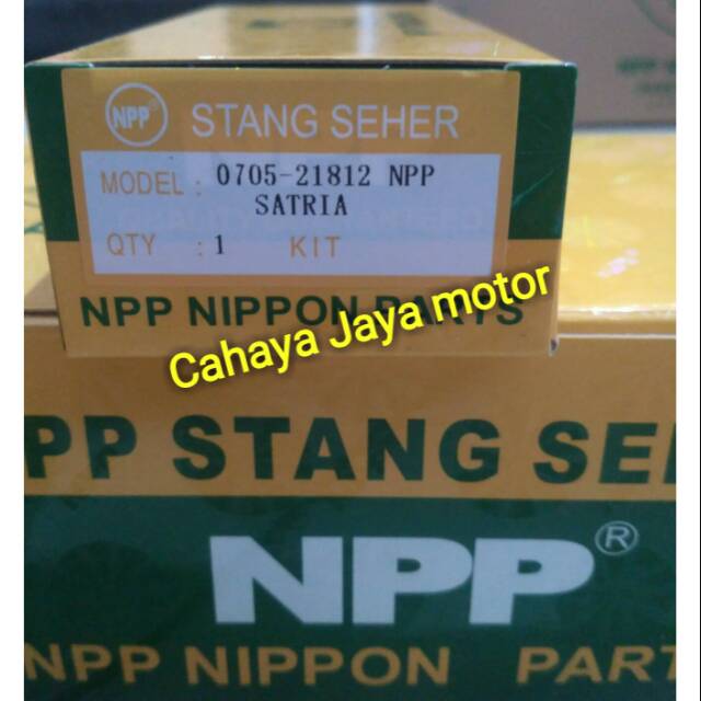 Stang Seher  Satria 2T 2 Tak Lumba