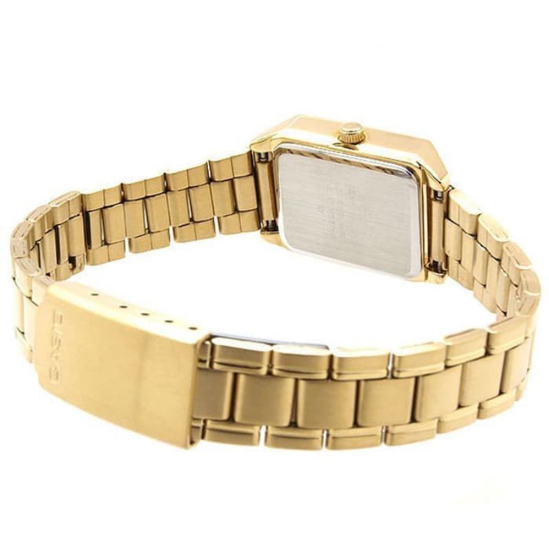 JAM TANGAN WANITA CASIO LTP-V007G-9E ORIGINAL - LTPV007G GOLD