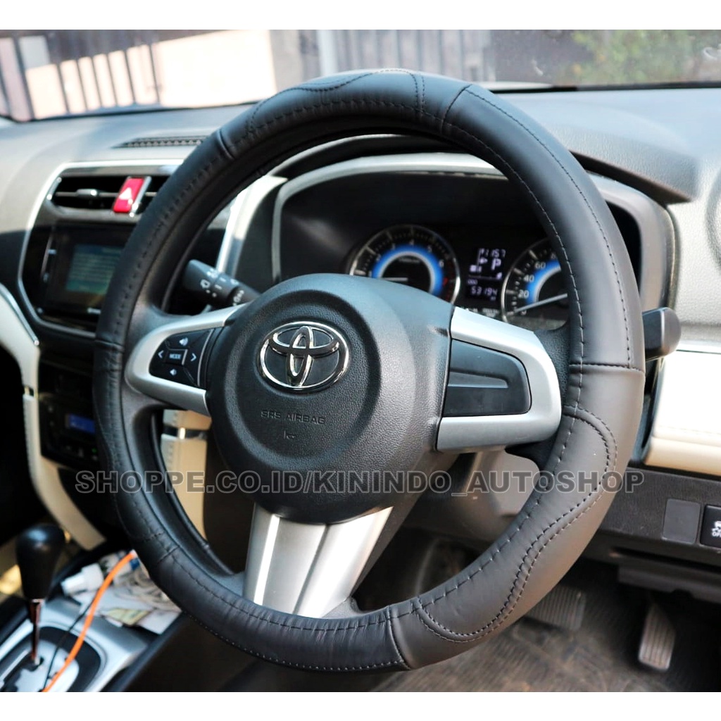 Tahan Lama Sarung Stir / Cover Stir Kulit Asli I-Precision Toyota Innova Reborn