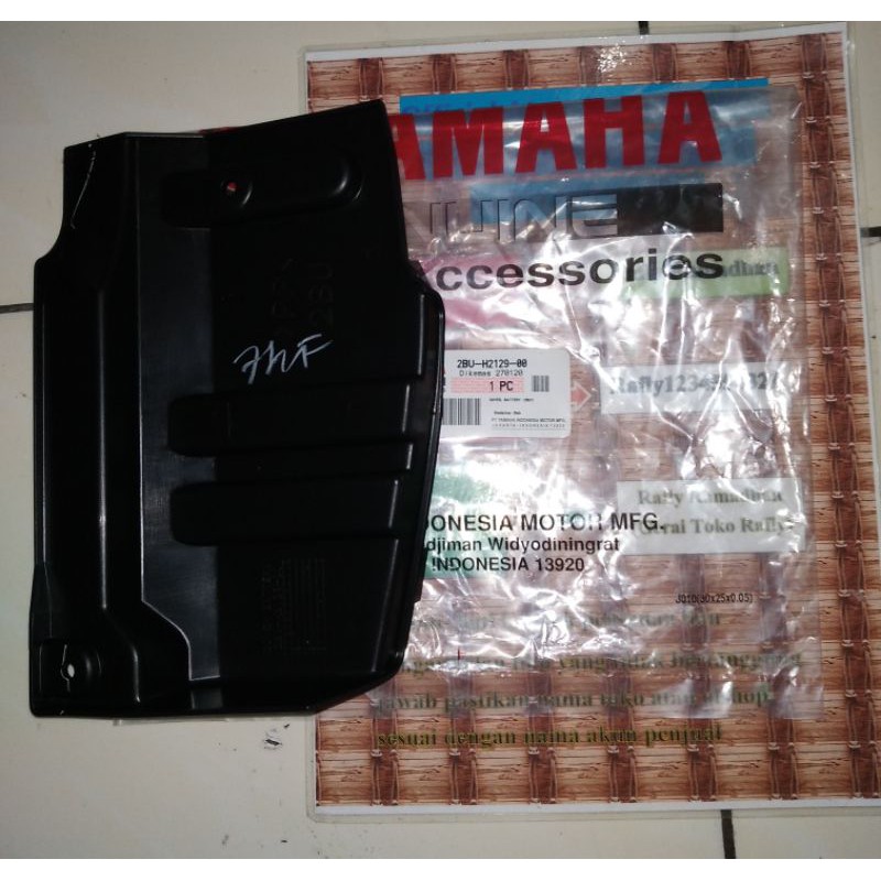 Jual cover baterai atau tutup aki yamaha xride old 115 Ori yamaha