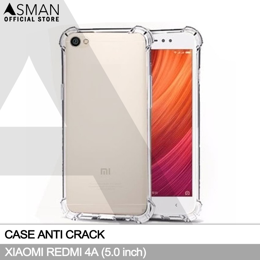 Anti Crack Xiaomi Redmi 4A (5.0&quot;) | Soft Case Anti Bentur - Clear