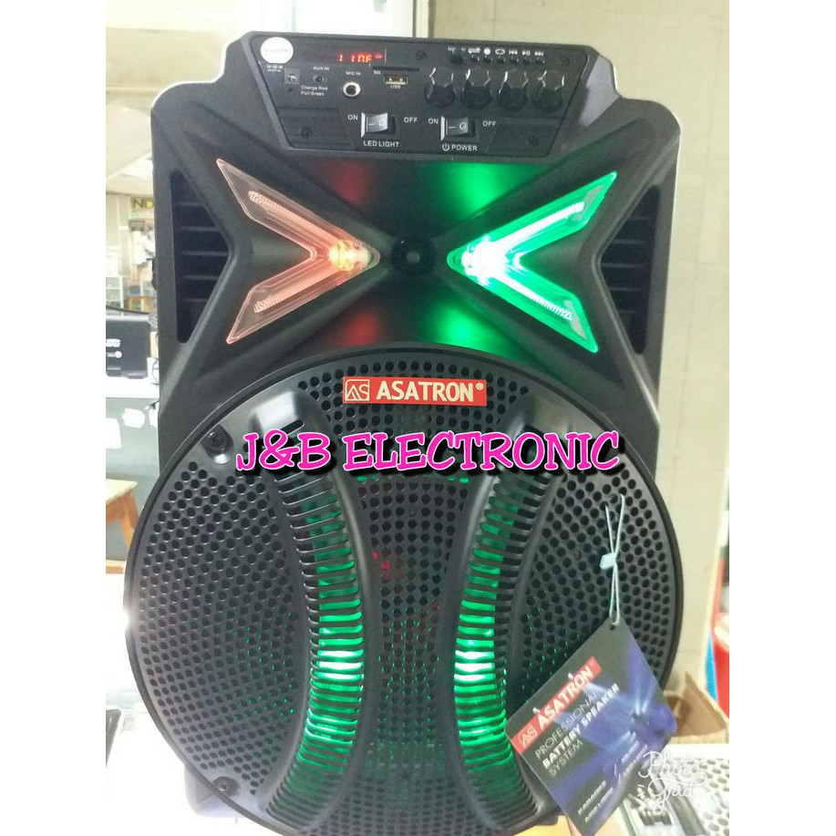 Super Sale Speaker wirelles meeting Asatron HT-8880UKM/12" Ready Stock
