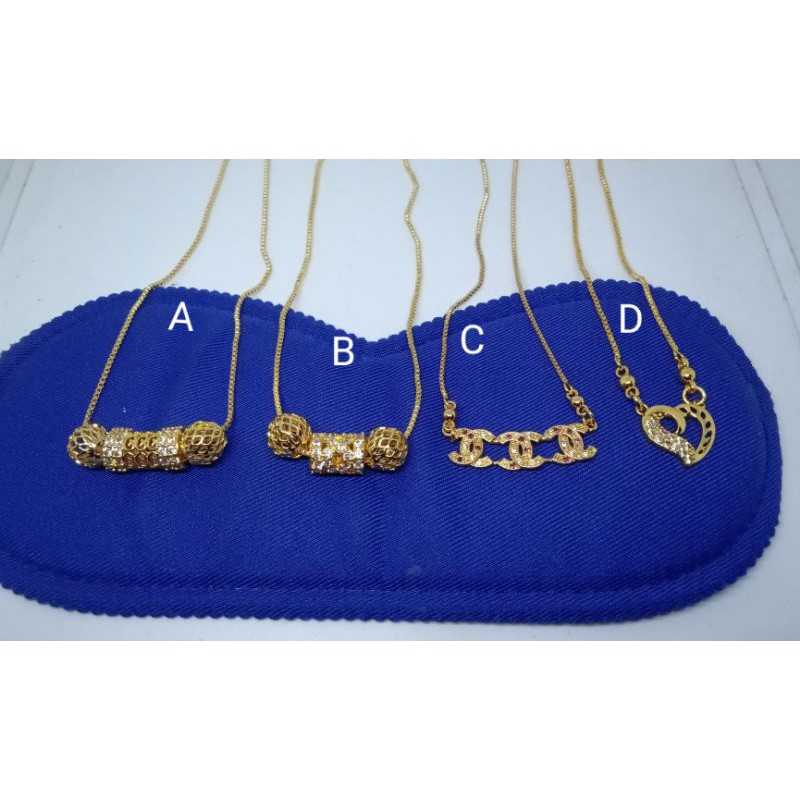 AL. kalung xuping wanita lapis emas ukuran 45 cm
