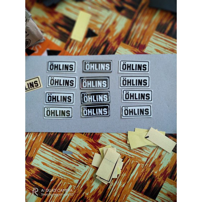 STIKEROHLINS  1000 rupiah