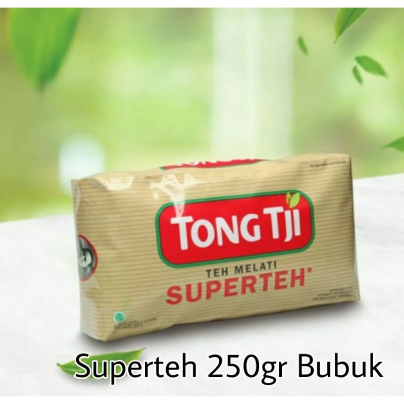 Tongtji Superteh Melati Bubuk Teh Wangi Harum Jasmine 250gr