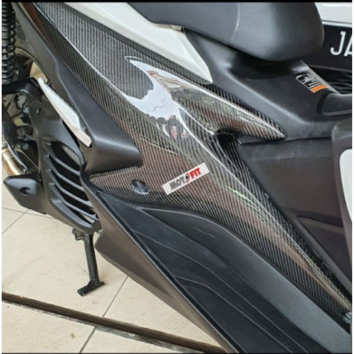 undercowl deltabox aerox delta box part ori yamaha aerox carbon kevlar