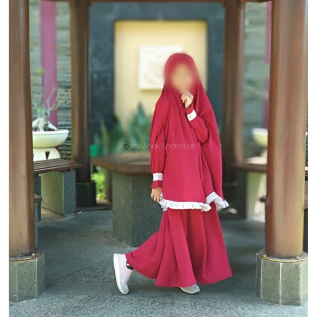 Gamis anak shofa kids