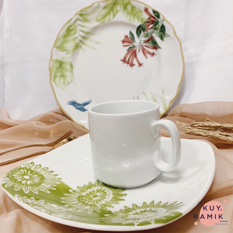 Elegant Tableware Set / Piring Makan / Piring Keramik / Piring Hias Keramik