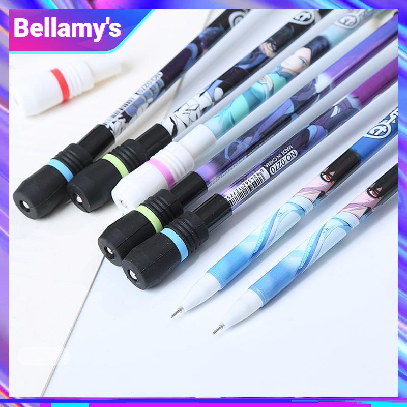 COD ❤️ Pen Puter Spinner Toys/ Spinning Pen/ Pulpen Putar Spinner/ Bolpoin Anti Slip Untuk Anak / Dewasa Anti Stress Rotating Pen Impor Harga Rendah-Bellamy's-8