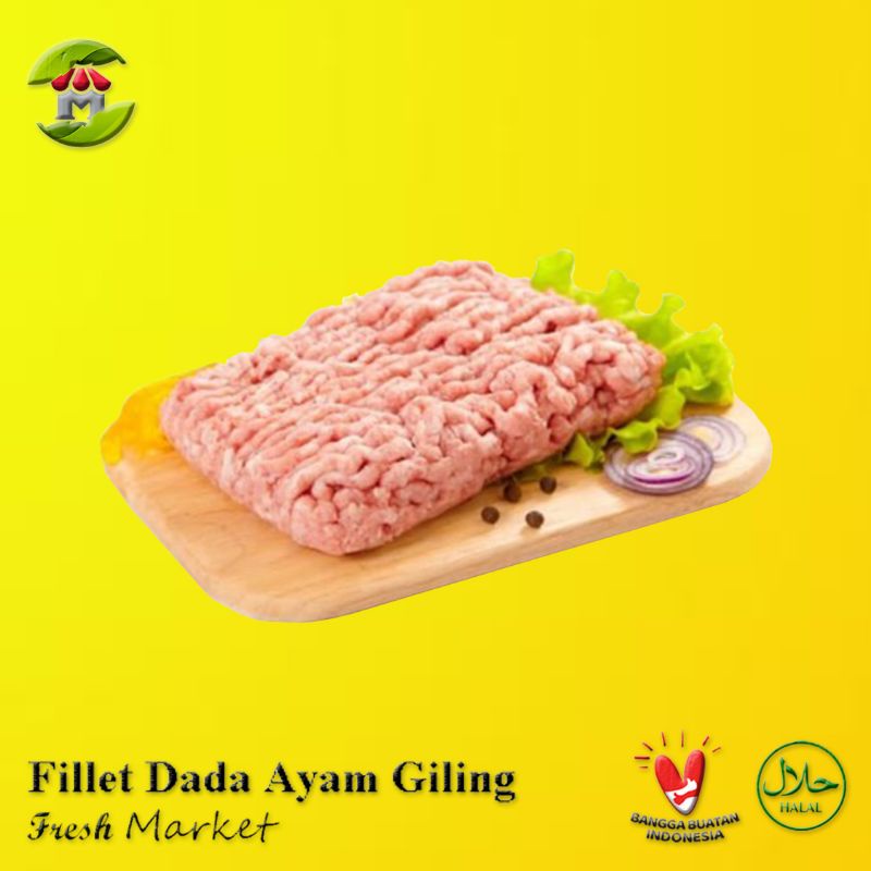 

Ay00! [JAKBAR] Daging Dada Ayam Giling Pack 970gr - 1kg