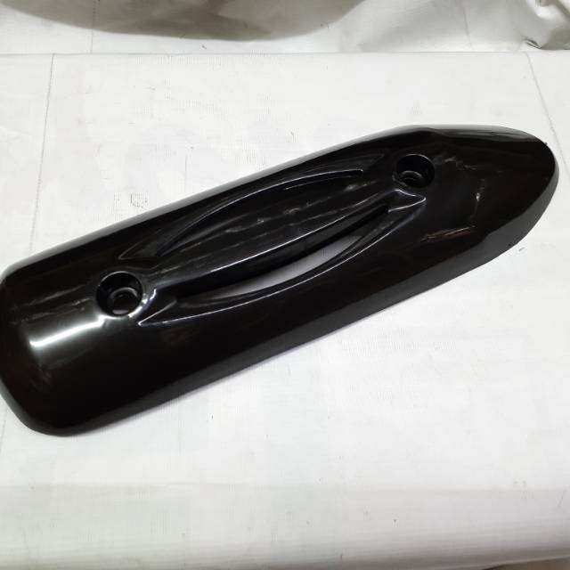 cover tameng knalpot scoopy karburator hitam