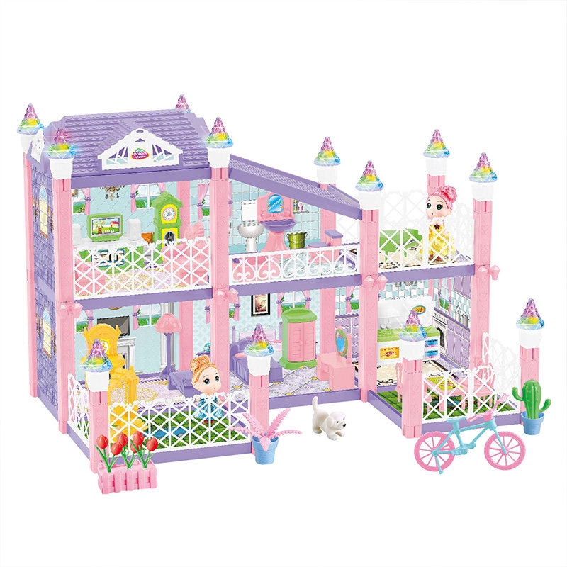 barbie doll princess house set