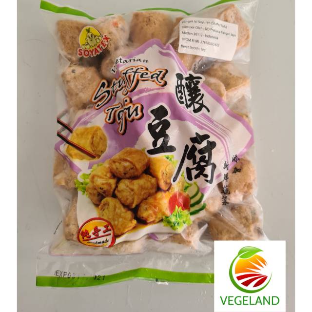 

Vegetarian Stuffed Tofu / Tahu Isi Vegetarian 1kg