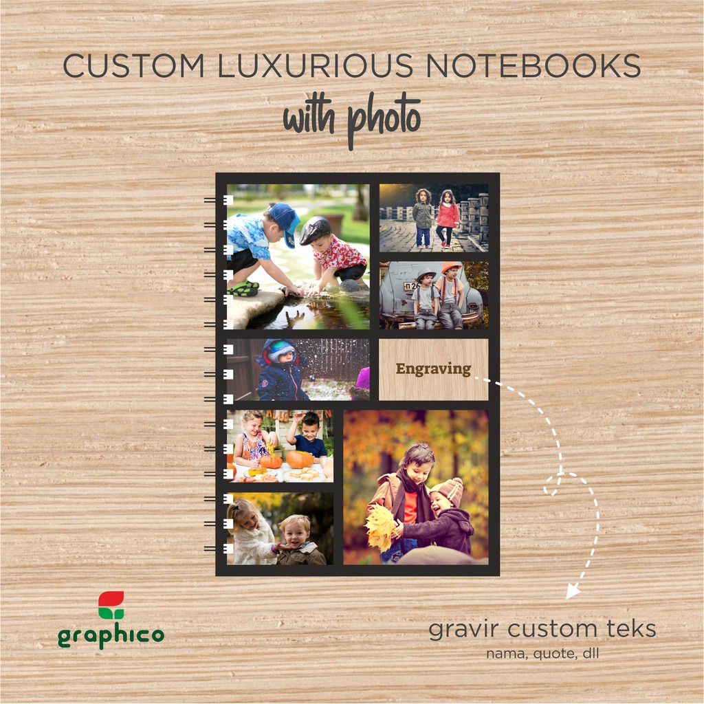 

Notebook Hardcover Spiral A5 Custom Murah