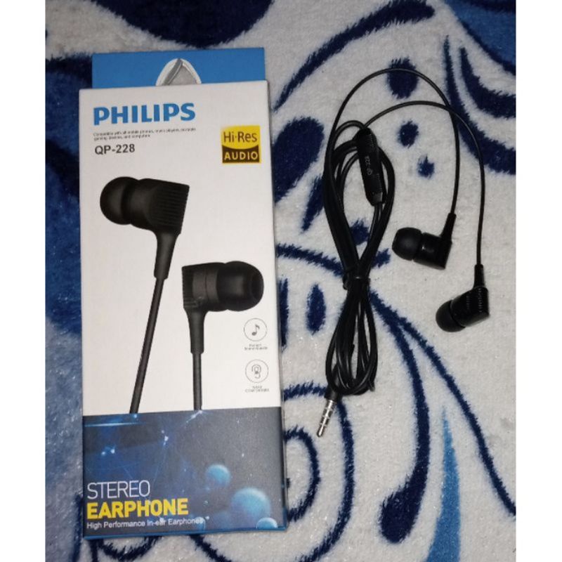 Handsfree Earphone Brand Philips PH-02 Premium,PH-04,PH-06,PH-036,QP-228,QP-268