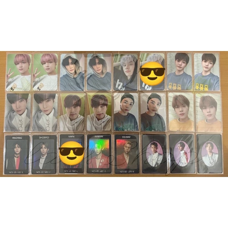 (READ DESC) PC PHOTOCARD NCT DREAM 127 WAYV OFFICIAL SLOWACID AC YB MARK TAEYONG JAEHYUN STICKY JENO