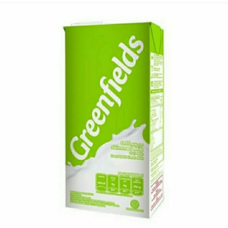 

Susu greenfields UHT 1Liter