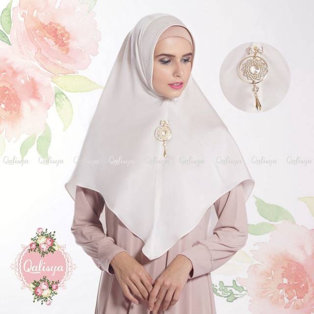 Khimar New Thamina XL by Qalisya Hijab