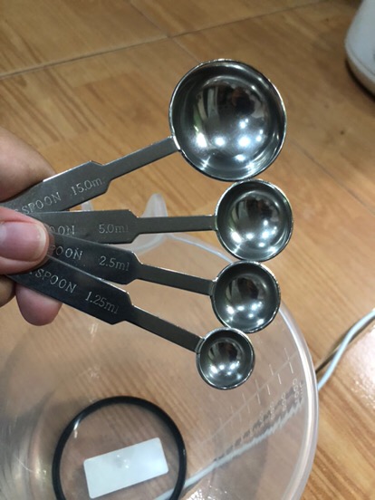 Sendok Takar Stainless Meassuring Spoon Isi 4pc Kecil (00284.00033)