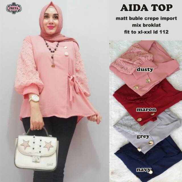 Atasan Wanita Modern Atasan Trendy Masa Kini Model Blus Wanita Terbaru Shopee Indonesia