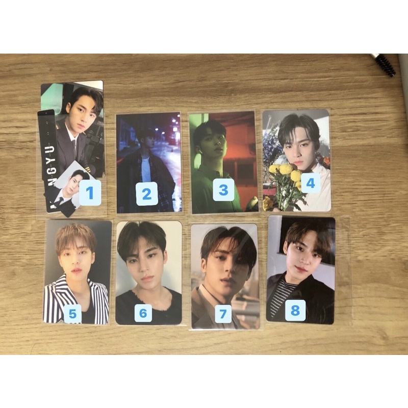 MINGYU OFFICIAL PHOTOCARD