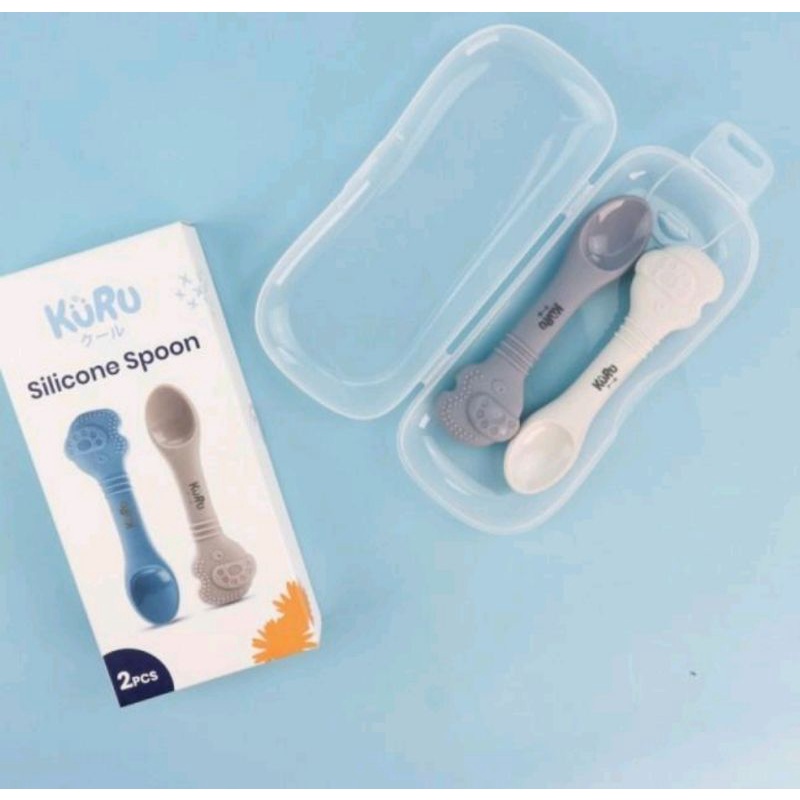 KURU Silicone Spoon Isi 2pcs