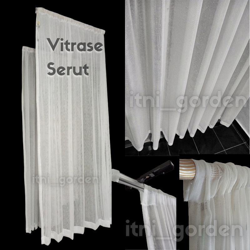 VITRASE POLOS SALJU MODEL SERUT