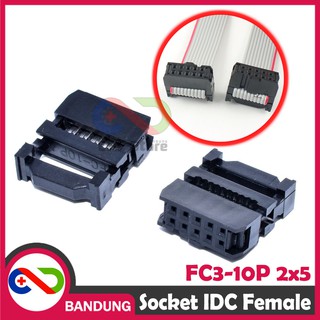 FC3-10P SOCKET SOKET AMPHENOL IDC 2x5 10PIN HEADER FEMALE ISP