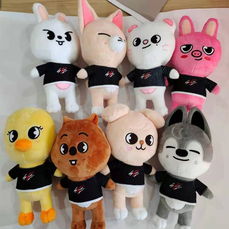 Skzoo Plush Toys Stray Kids Stuffed Animal Cartoon Plushies Doll Toy 25cm