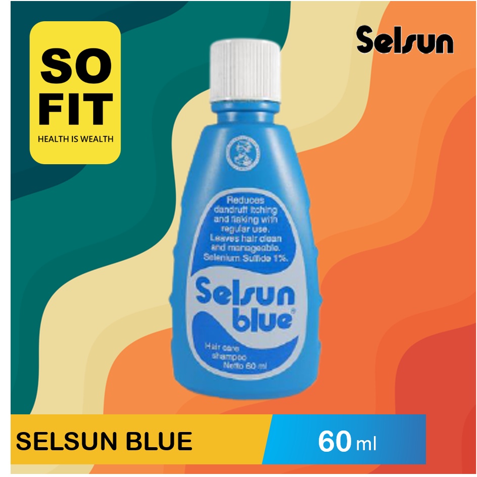 Selsun Blue Shampoo 60ml / Selsun Shampoo