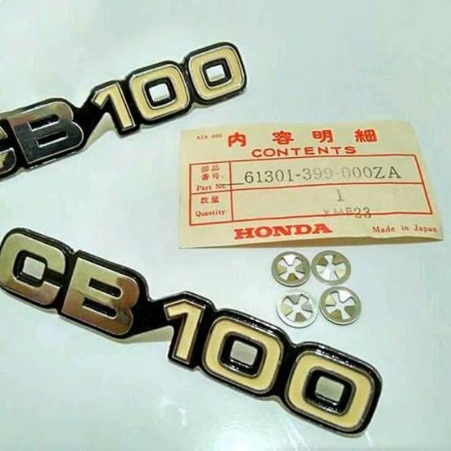 Emblem box aki bok aki cb 100 cb100 cb 125