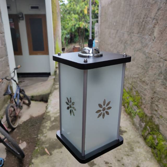 lampu gantung minimalis single model terbaru