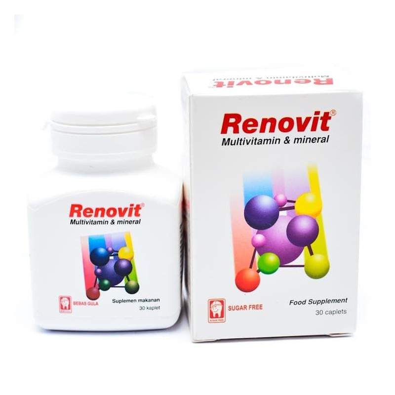 Renovit 30 kaplet. Multivitamin &amp; Mineral