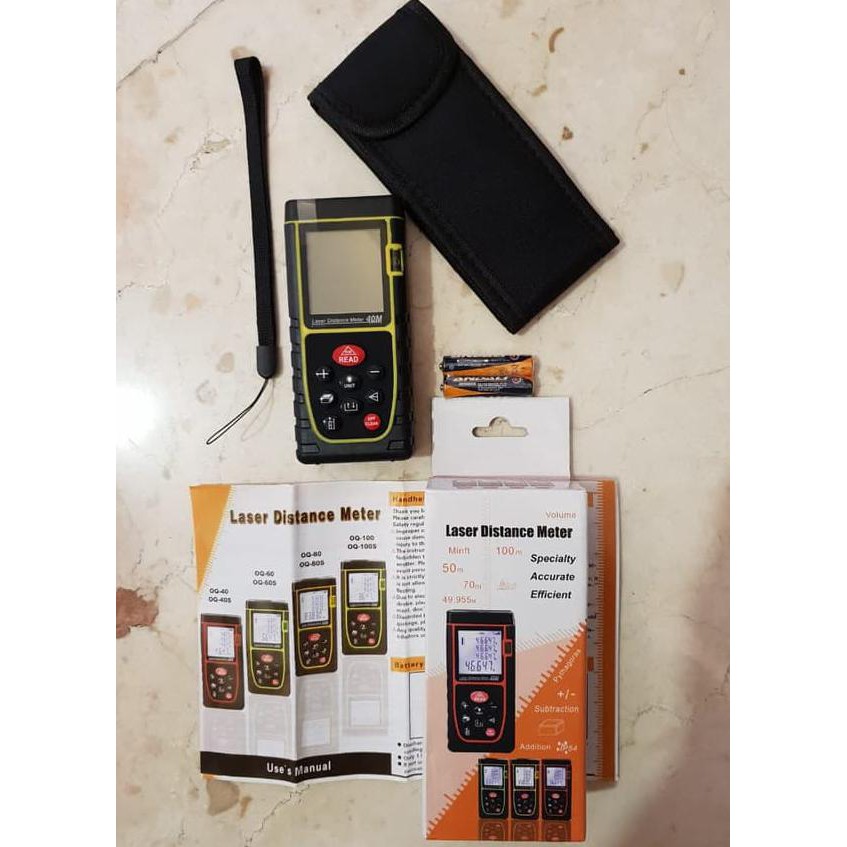Laser 60 M METERAN LASER distance meteran digital