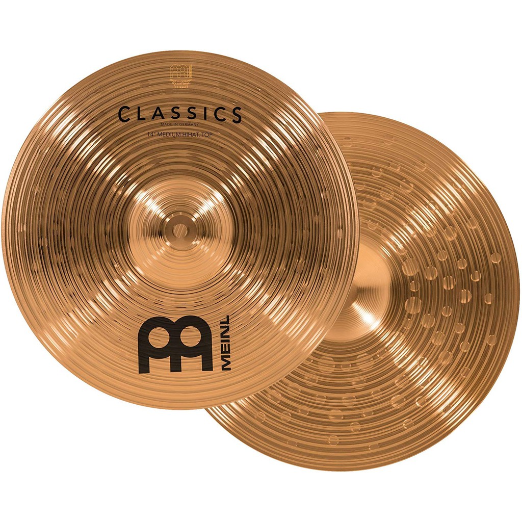 Meinl Classics 14 Inch Medium Hi-Hat - Made In Germany