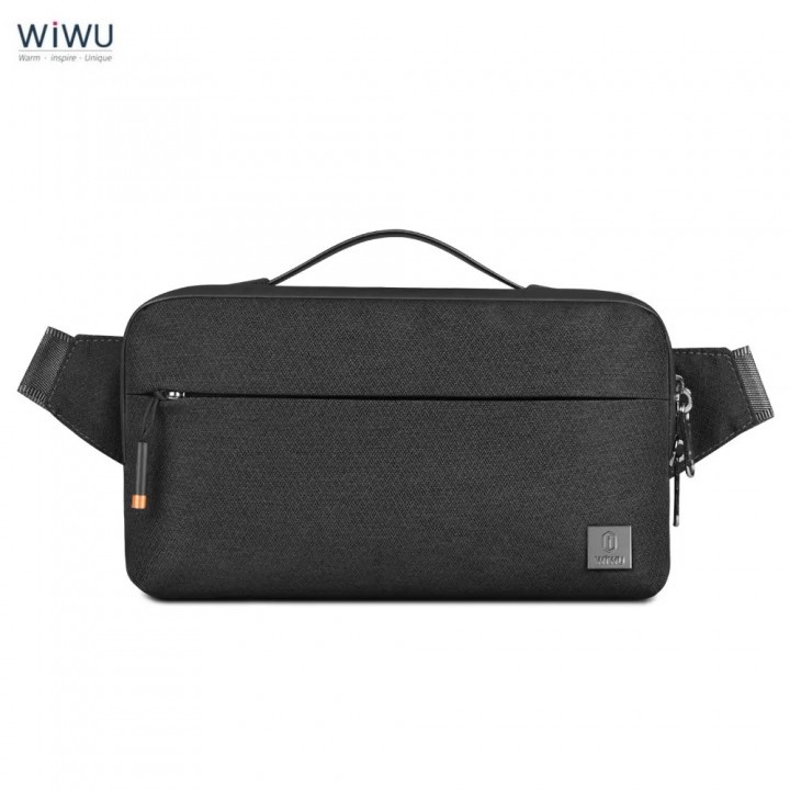 WIWU ALPHA Crossbody Bag - Tas Pinggang Travel Outdoor Multifungsi