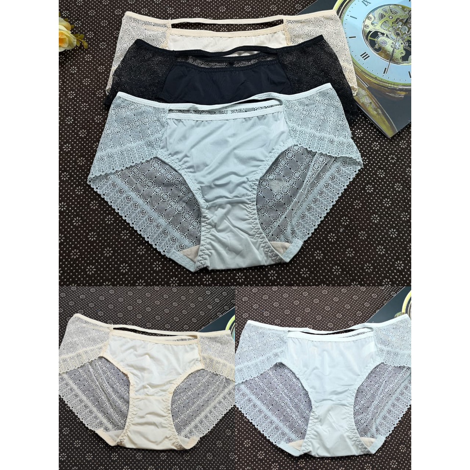 CD / CELANA DALAM WANITA 2627 BAHAN BROKAT uk 28x22