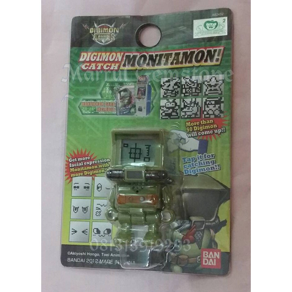 DIGIVICE/DIGIMON CROSS XROS WARS FUSION BATTLES CATCH MONITAMON MINI TOP