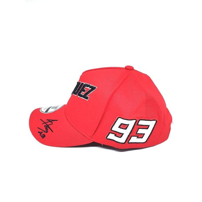 Hot Sale! TOPI MOTOGP MARC MARQUEZ 93 RED HAT CAP SNAPBACK