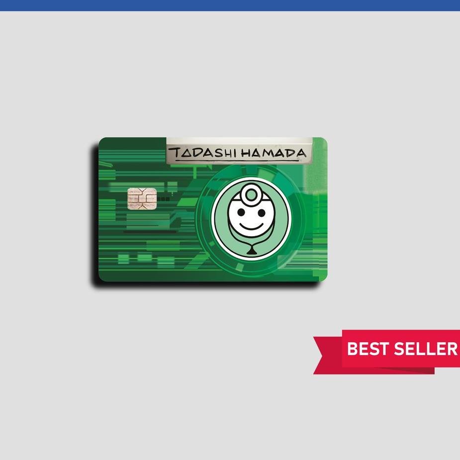 

Terbaik! Baymax Chip GETO CARDS Skin / Sticker kartu ATM ✔